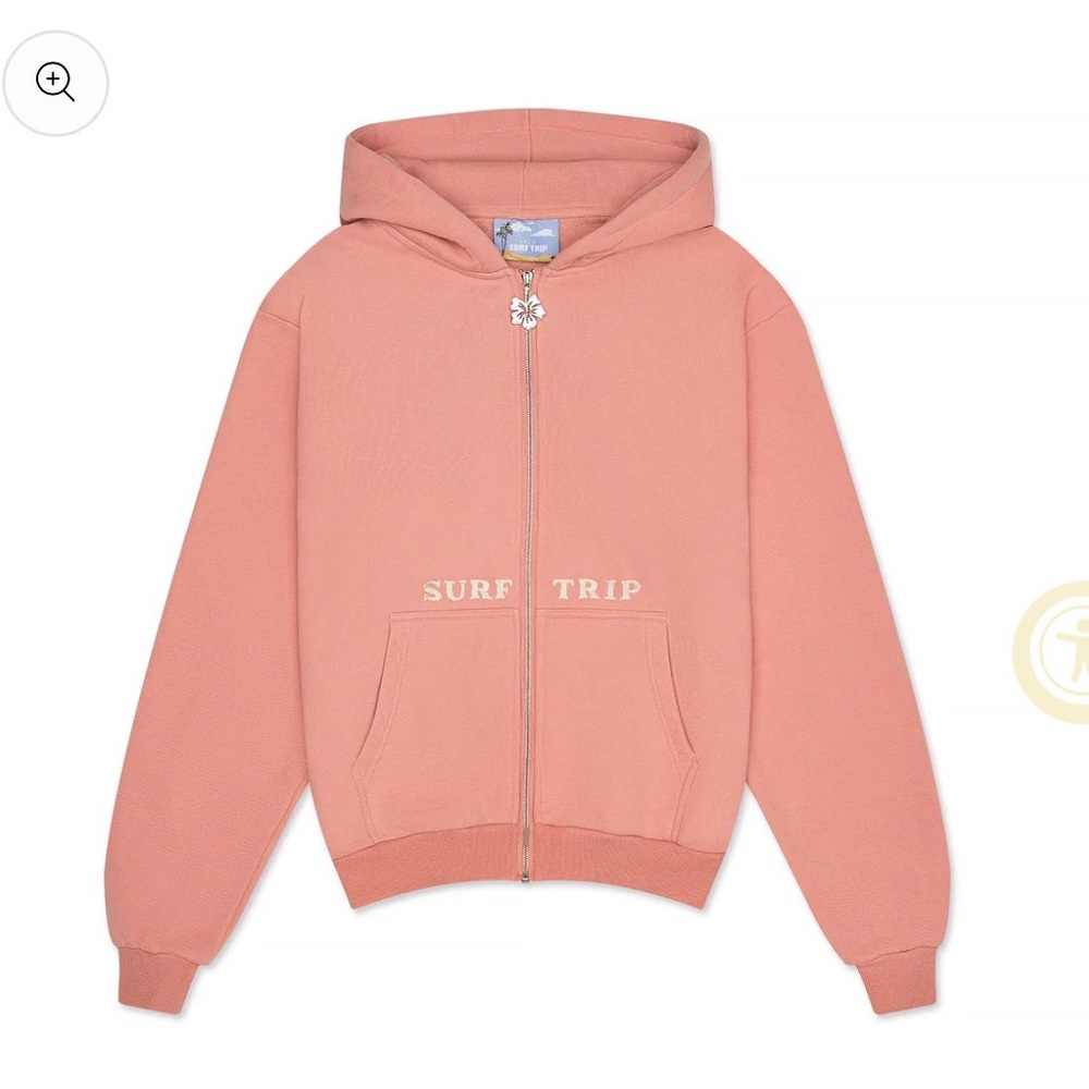 Surf Trip Supply Hibiscus Hoodie